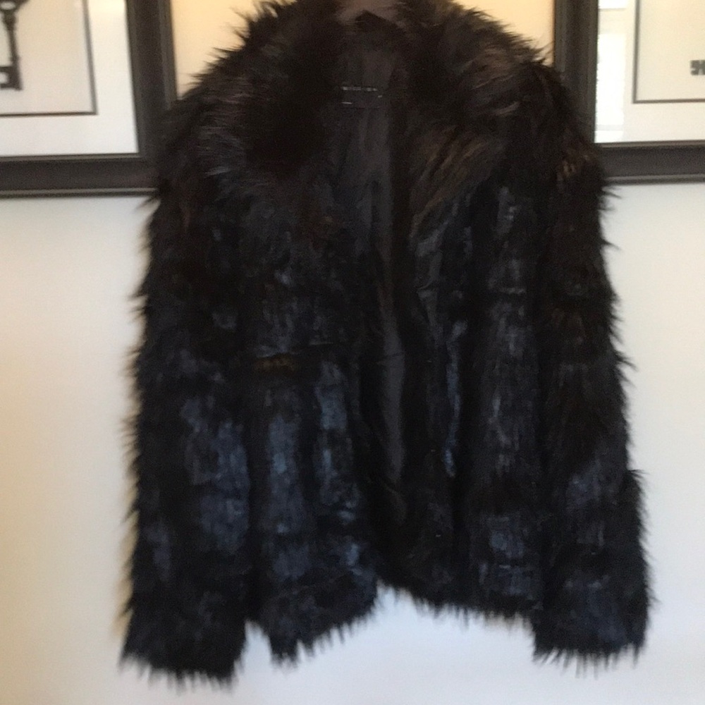 Faux Fur Coat